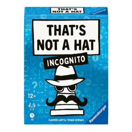 That's Not a Hat: Incognito - Jogo de memória e blefe.