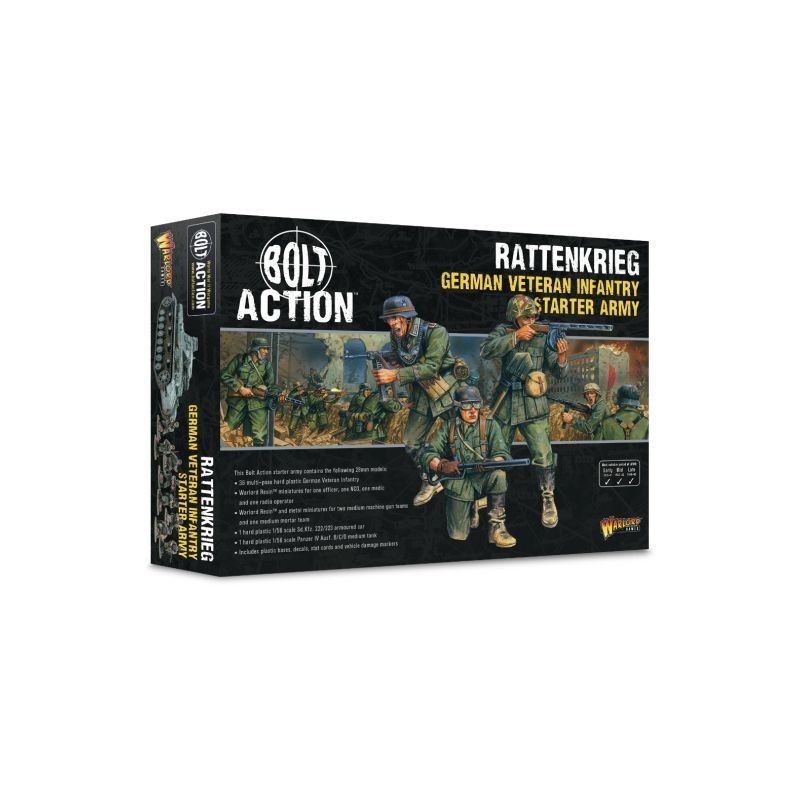 Deutsche Veteranen-Infanterie-Initiationsarmee. Bolt Action.