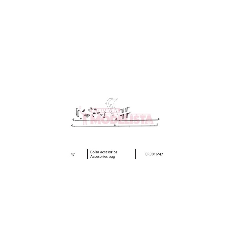 Sac d’accessoires pour 7200 RENFE.