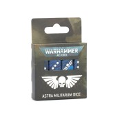 Jeu de dés Astra Militarum.