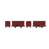 Set de vagones cerrados, SNCF.