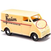 DKW 3 "Praum". | Der Tampondruck fehlt.