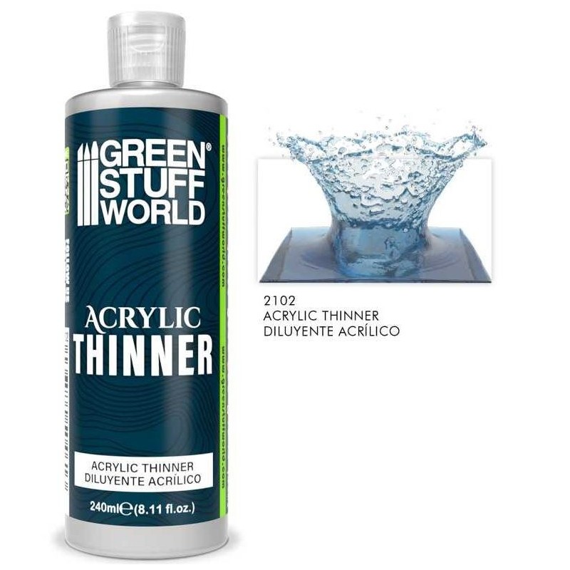Diluente acrílico, 240 ml.