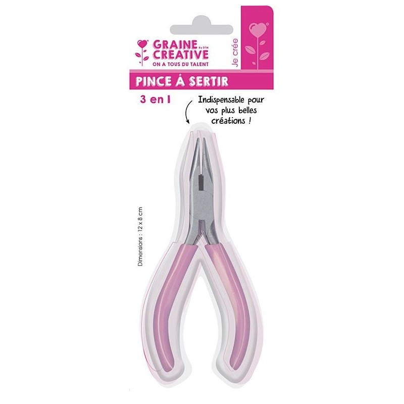 Pince 3 en 1. GRAINE CRÉATIVE