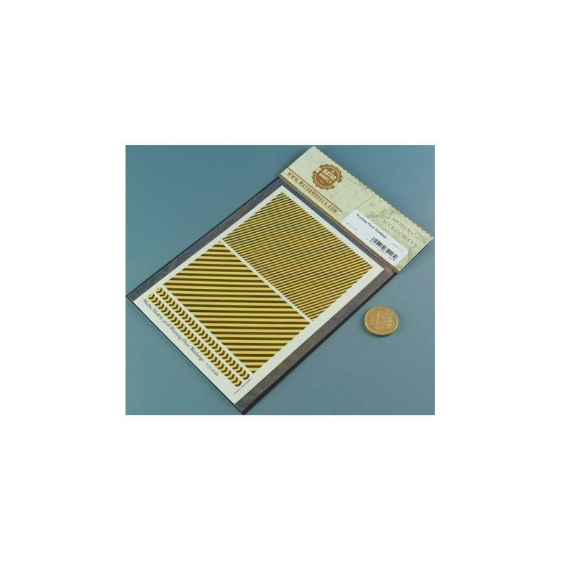 Marcas de precaución para el suelo.