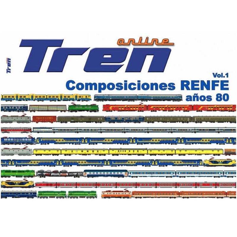 Livre de compositions RENFE 80s. Livre de compositions RENFE 80s.
