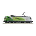Electric locomotive 185 389-4, DB AG. Sound.