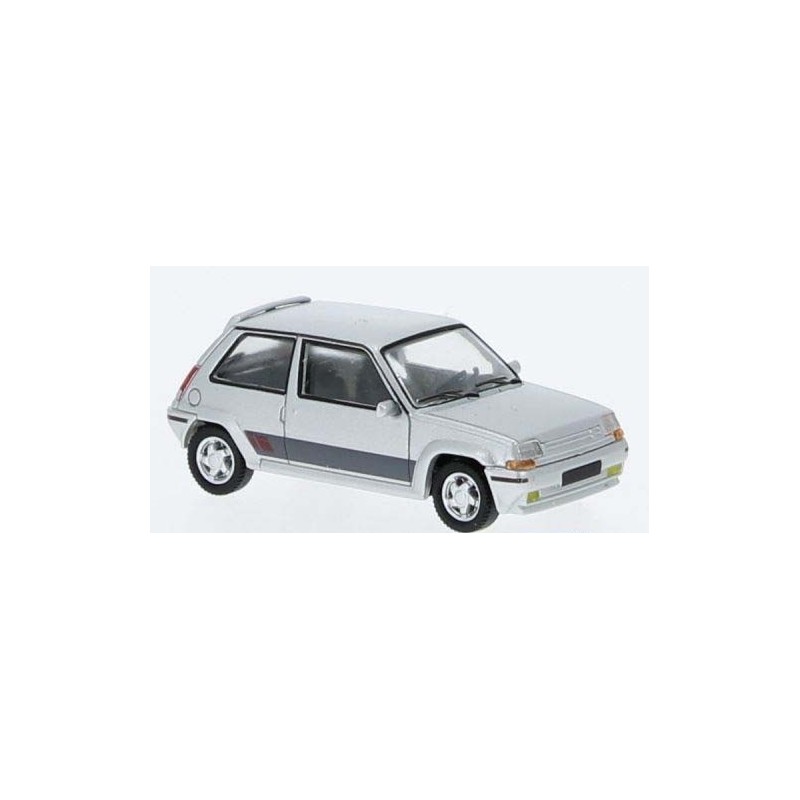 Renault 5 GT Turbo, argento.