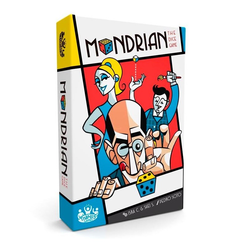 Mondrian - Gioco da tavolo a dadi e creatività artistica. Mondrian - Gioco da tavolo a dadi e creatività artistica.