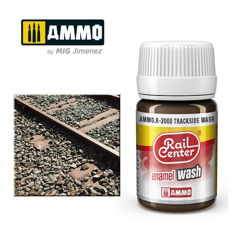 Trackside wash, 35 ml. Rail Center.