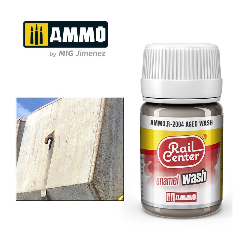 Aged Wash, 35 ml. Rail Center.