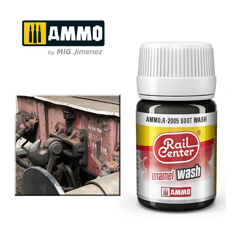 Soot Wash, 35 ml. Rail Center.