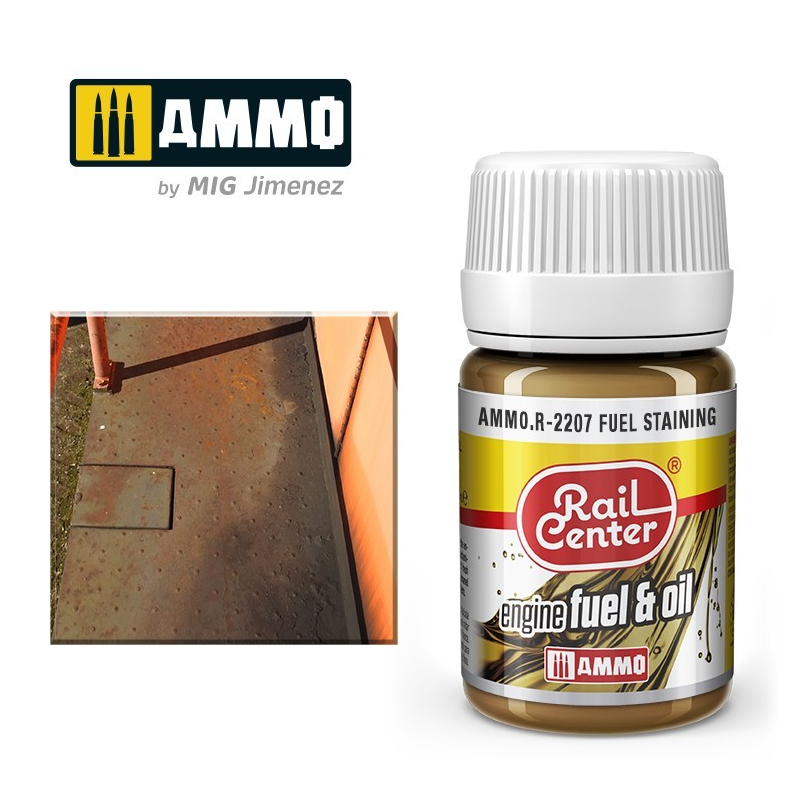 Manchas de combustível, 35 ml.