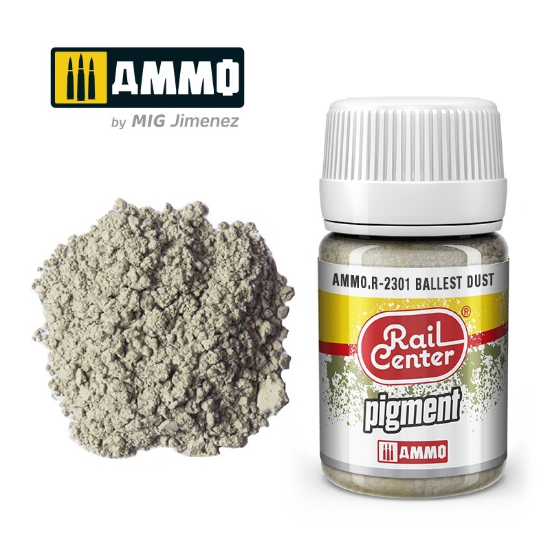 Pigment en poudre de ballast, 35 ml.