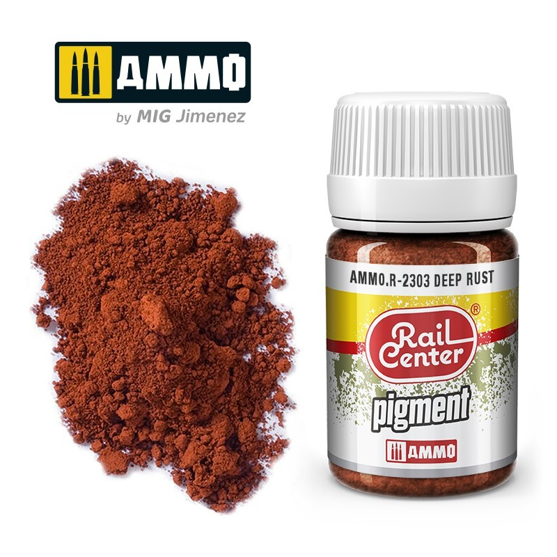 Pigmento Óxido Intenso, 35 ml. Rail Center.