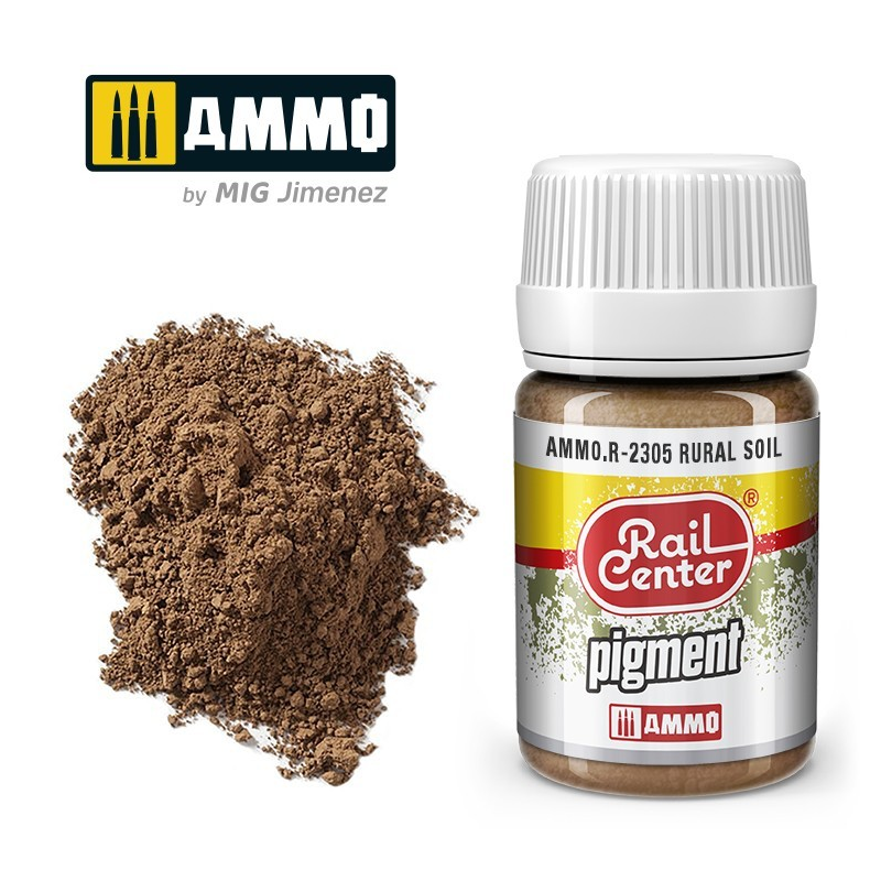 Pigmento del suolo rurale, 35 ml.