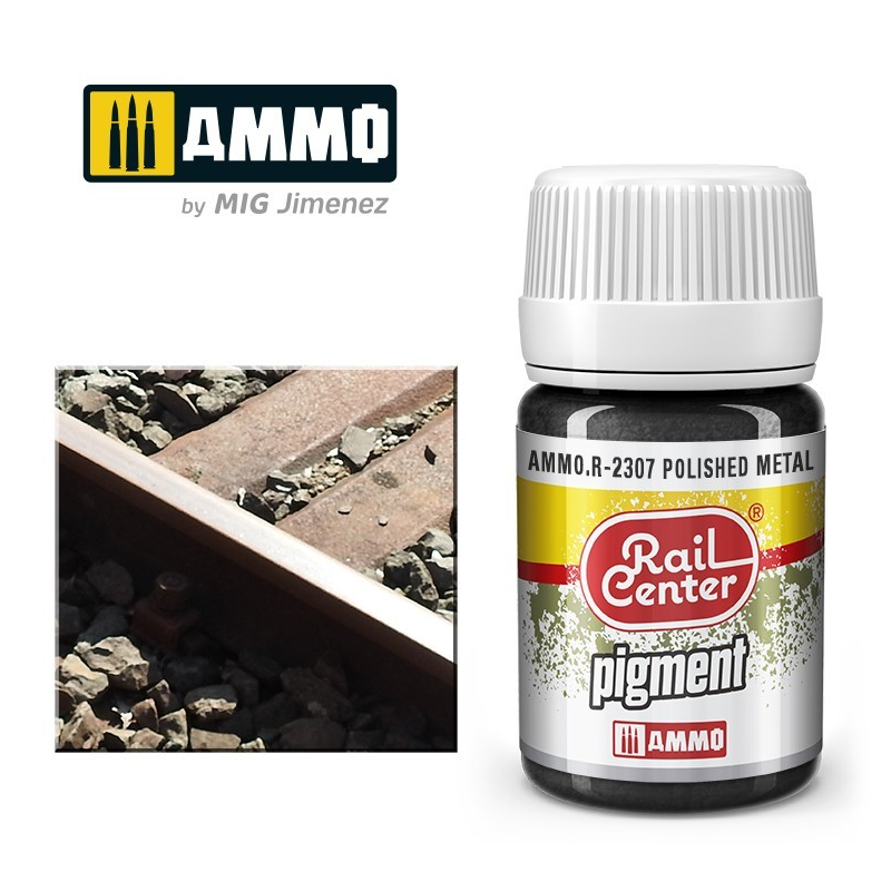 Pigmento de metal polido, 35 ml.