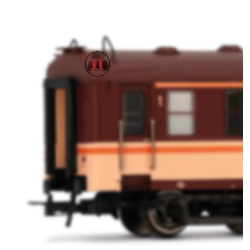 Red lantern support for 5000 wagons.