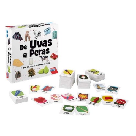 De Uvas a Peras | Juego de cartas de conexiones