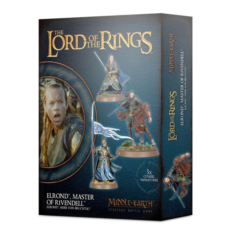 Elrond, maestro di Gran Burrone. Elrond, maestro di Gran Burrone.