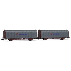 2-unit set wagon "Transfesa". RENFE.