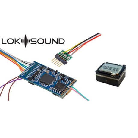 Decoder Loksound 5, 6-polig. Decoder Loksound 5, 6-polig.