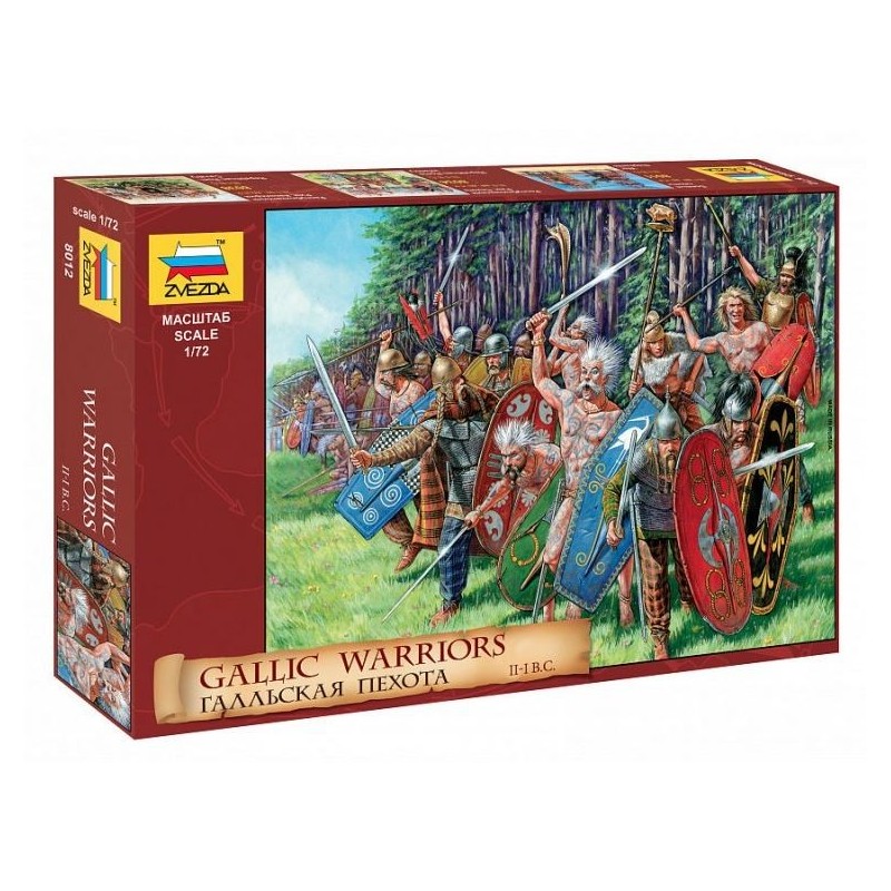 Guerreiros gauleses. II-I século a.C. | Batida na caixa.