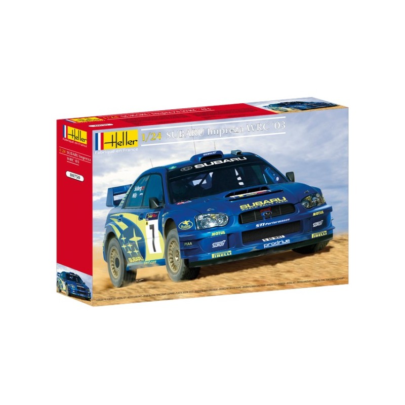 Subaru Impreza WRC 03. Rally de Chipre. HELLER 80750