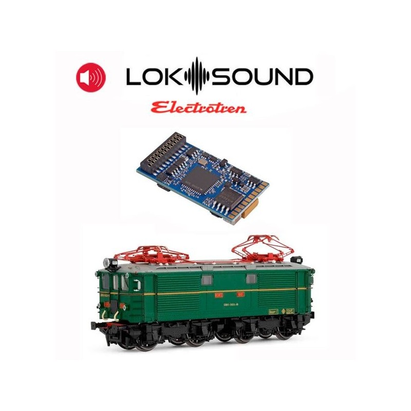 Decoder con suono per il RENFE 281.