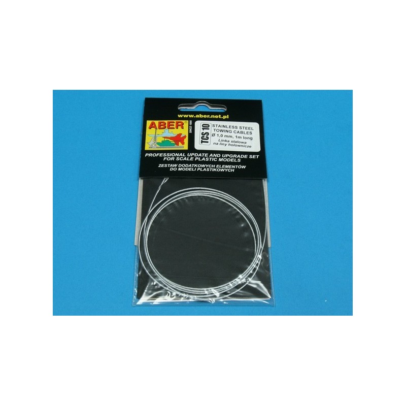 Stainless steel cable. 1 mm.