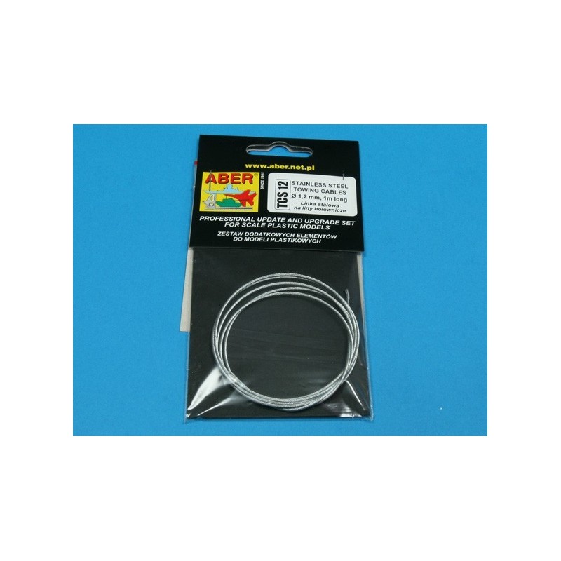 Stainless steel cable. 1,2 mm.