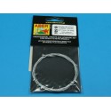 Stainless steel cable. 1,3 mm.