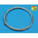 Stainless steel cable. 1,3 mm.
