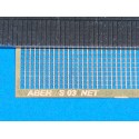 Photo-etched: Net 1.0 x 1.0 mm.