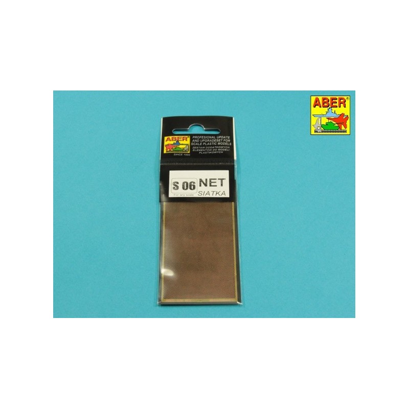 Photo-etched: Net 1.2 x 0.8 mm.