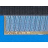Photo-etched: Net 0.75 x 1.5 mm.
