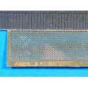 Photodécoupé : Plaque perforée 0,8 mm.