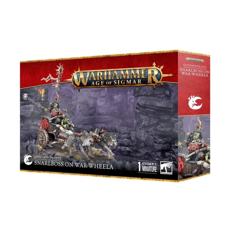 Gloomspite Gitz: Chefe mal-humorado em Karrobramante. Gloomspite Gitz: Chefe mal-humorado em Karrobramante.