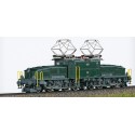 Locomotiva elétrica Be 6/8 series. Som.