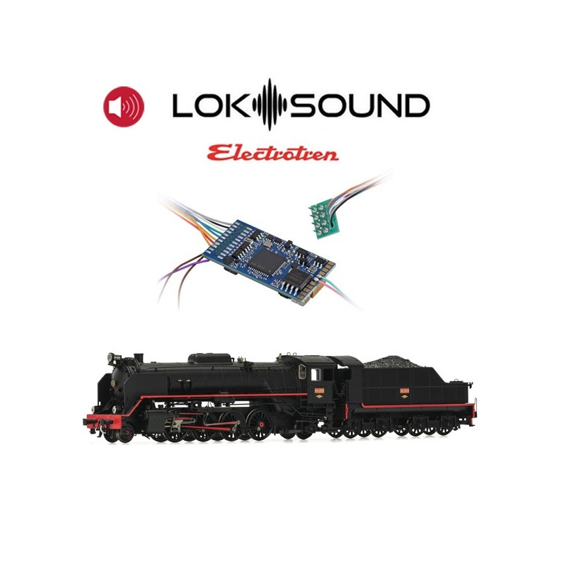 Decoder con suono per Mikado in carbonio.
