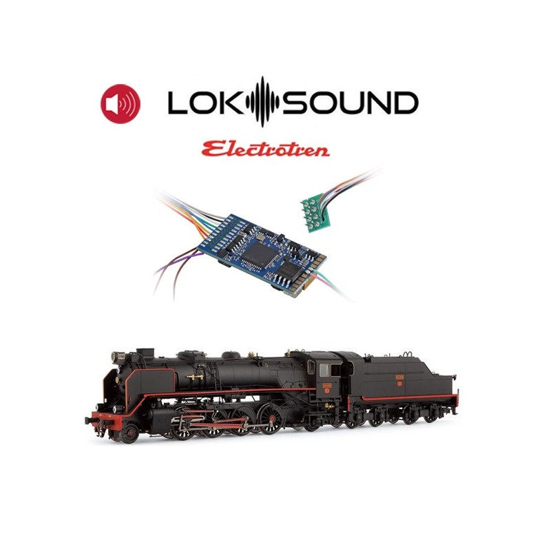 Digital decoder w/ sound for RENFE Mikado.