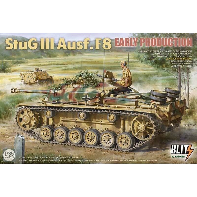 StuG.III Ausf.F8, producción inicial.