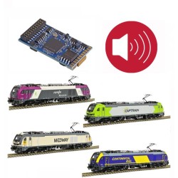 Decoder sonoro per locomotive Euro6000 SUDEXPRESS.