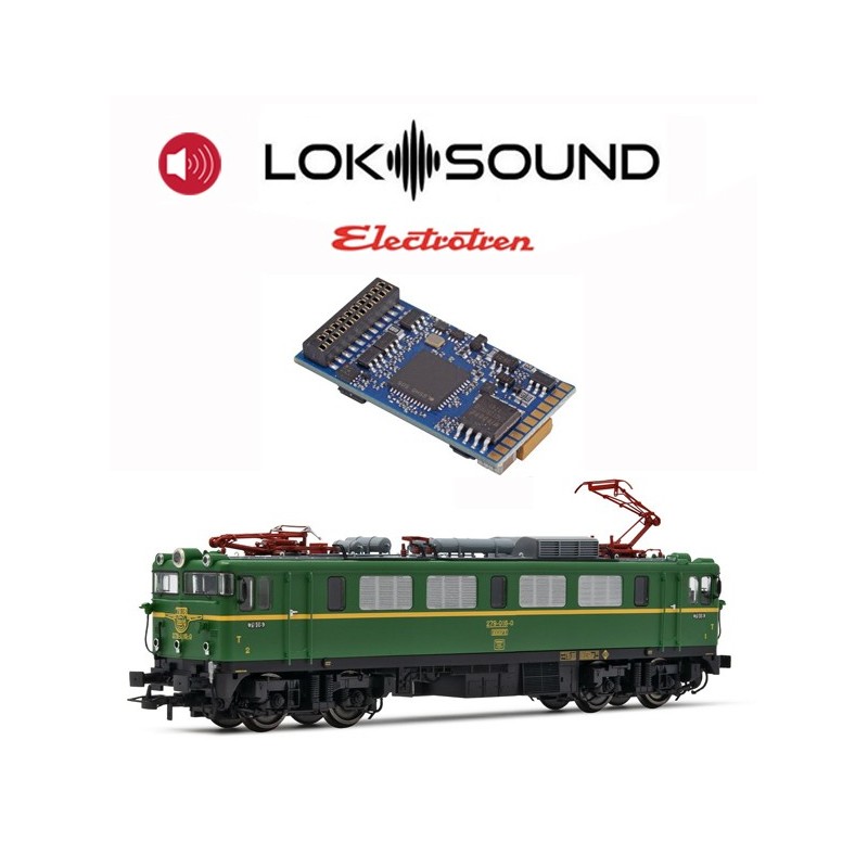 Decoder con sonido para la 269/279 de RENFE (21 pines).