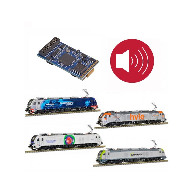 Decodificador de som para locomotivas Stadler Euro Dual de SUDEXPRESS.