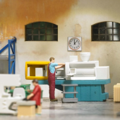 Máquina de moldagem por injeção.