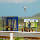 Transportpolizei mit Schäferhund deutsch.