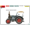 Tractor alemán D8506 con techo.