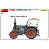 Tractor alemán D8506 con techo.