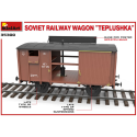 Wagon de chemin de fer soviétique « TEPLUSHKA ».